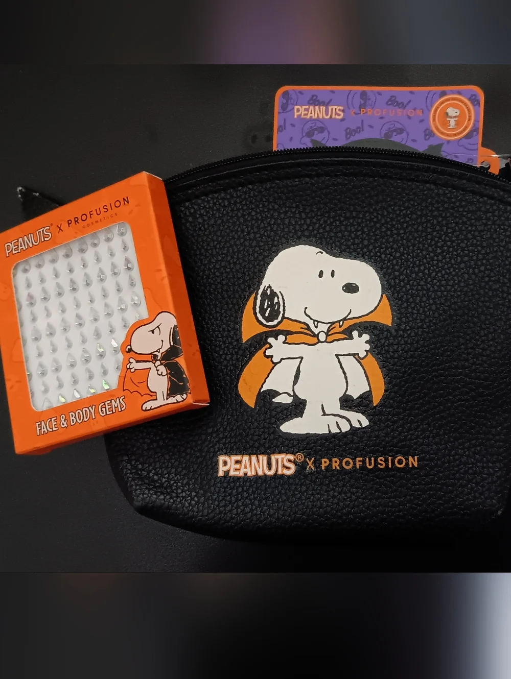 Snoopy Bag W Bat Wings (NWT)
